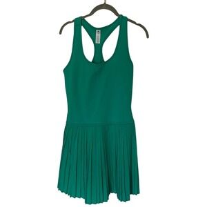 Yogalicious Tennis Dress L NWT Emerald Green Skort Racerback Tennis Pickleball